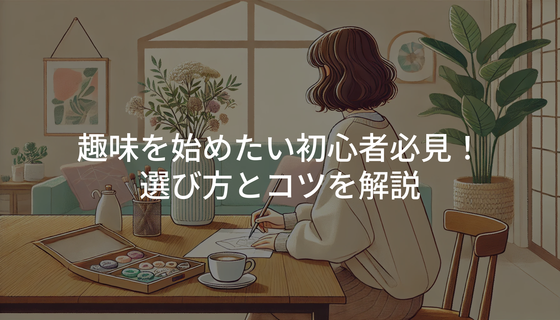 趣味を始めたい初心者必見！選び方とコツを解説