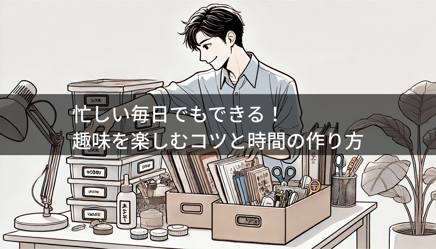 忙しい毎日でもできる！趣味を楽しむコツと時間の作り方