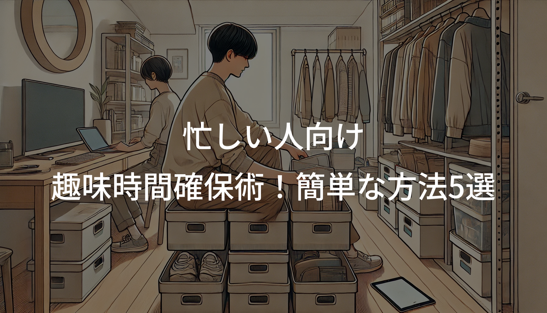 忙しい人向け趣味時間確保術！簡単な方法5選